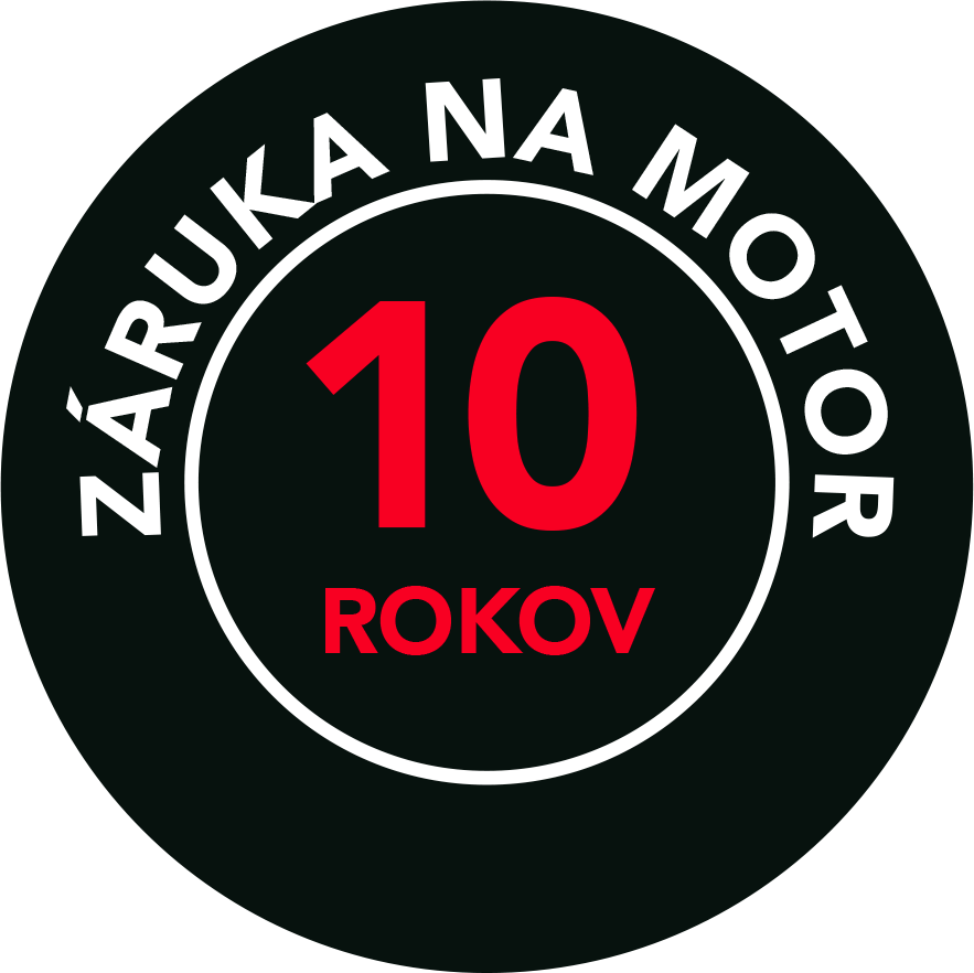 Rozšírená záruka 10 rokov na motor